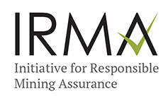 Initiative for Responsible Mining Assurance (IRMA) certification